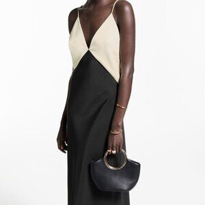 Two-tone lingerie dress